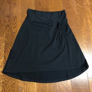 The North Face black polyester skirt